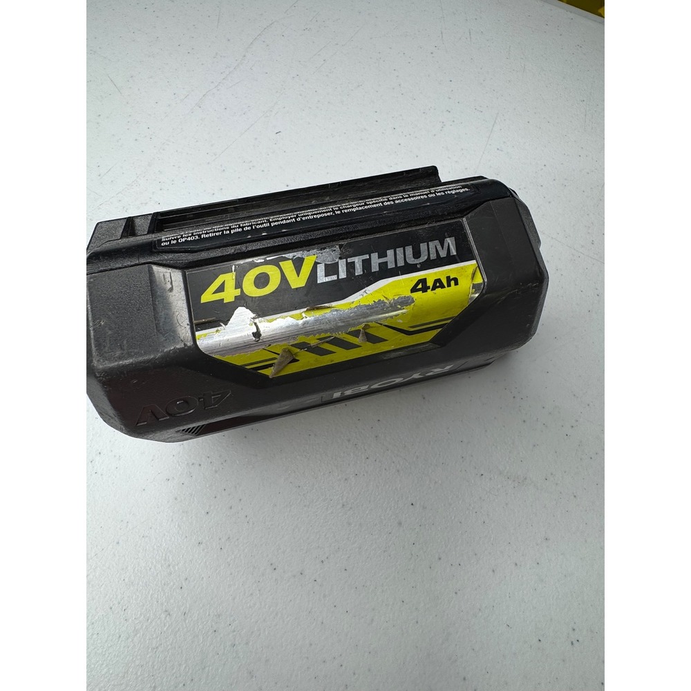 Ryobi 40V Lithium 4Ah Battery Pack OP40401 144Wh High Capacity Replacement